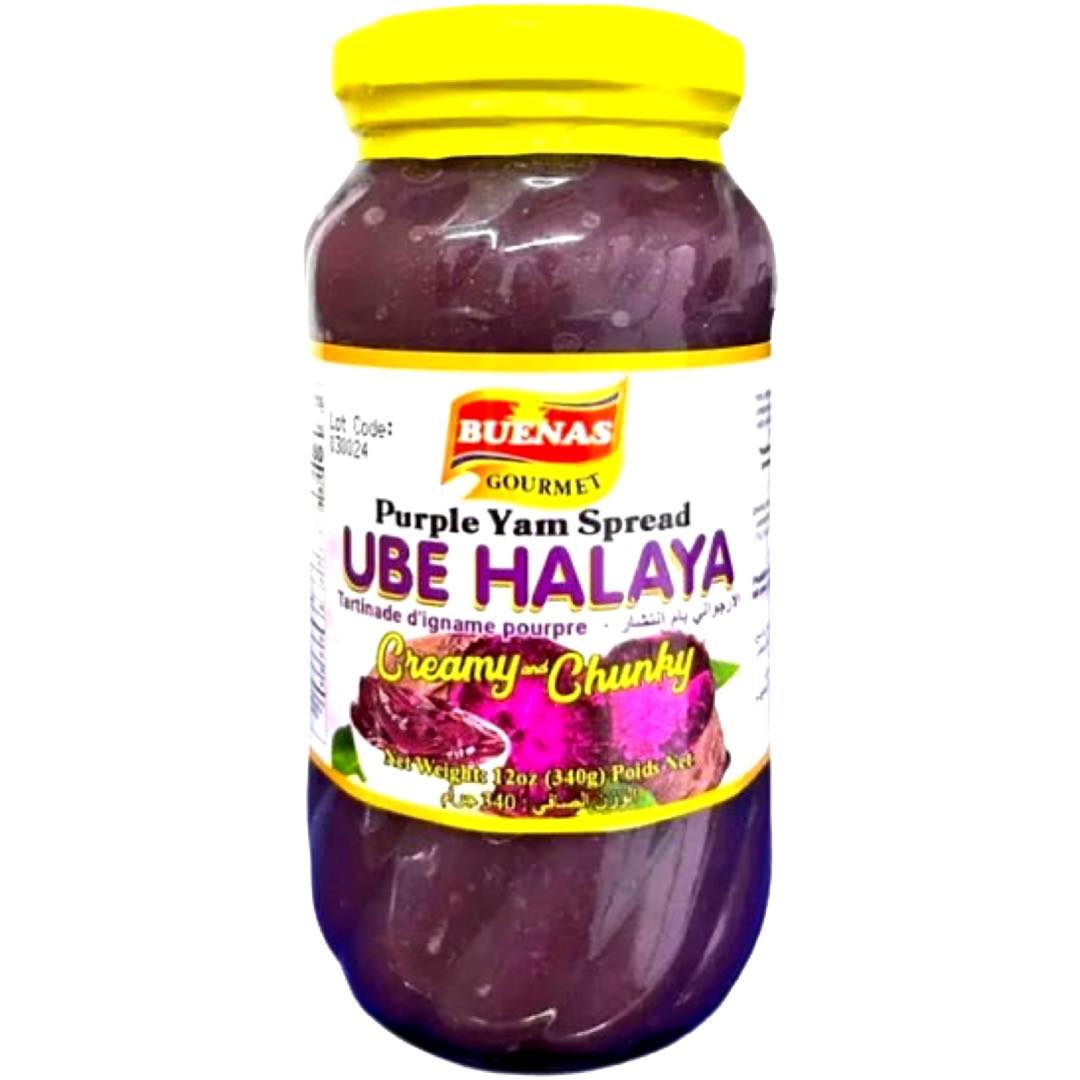 Buenas – UBE Halaya – Purple Yam Jam Spread – 12 OZ
