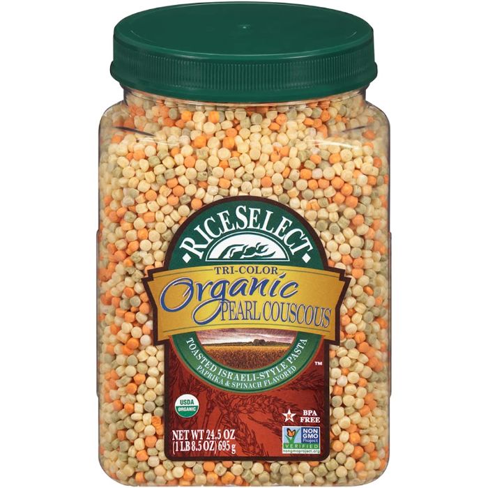 Riceselect Couscous Pearl Tri Color 24.5 Oz – Pack Of 4