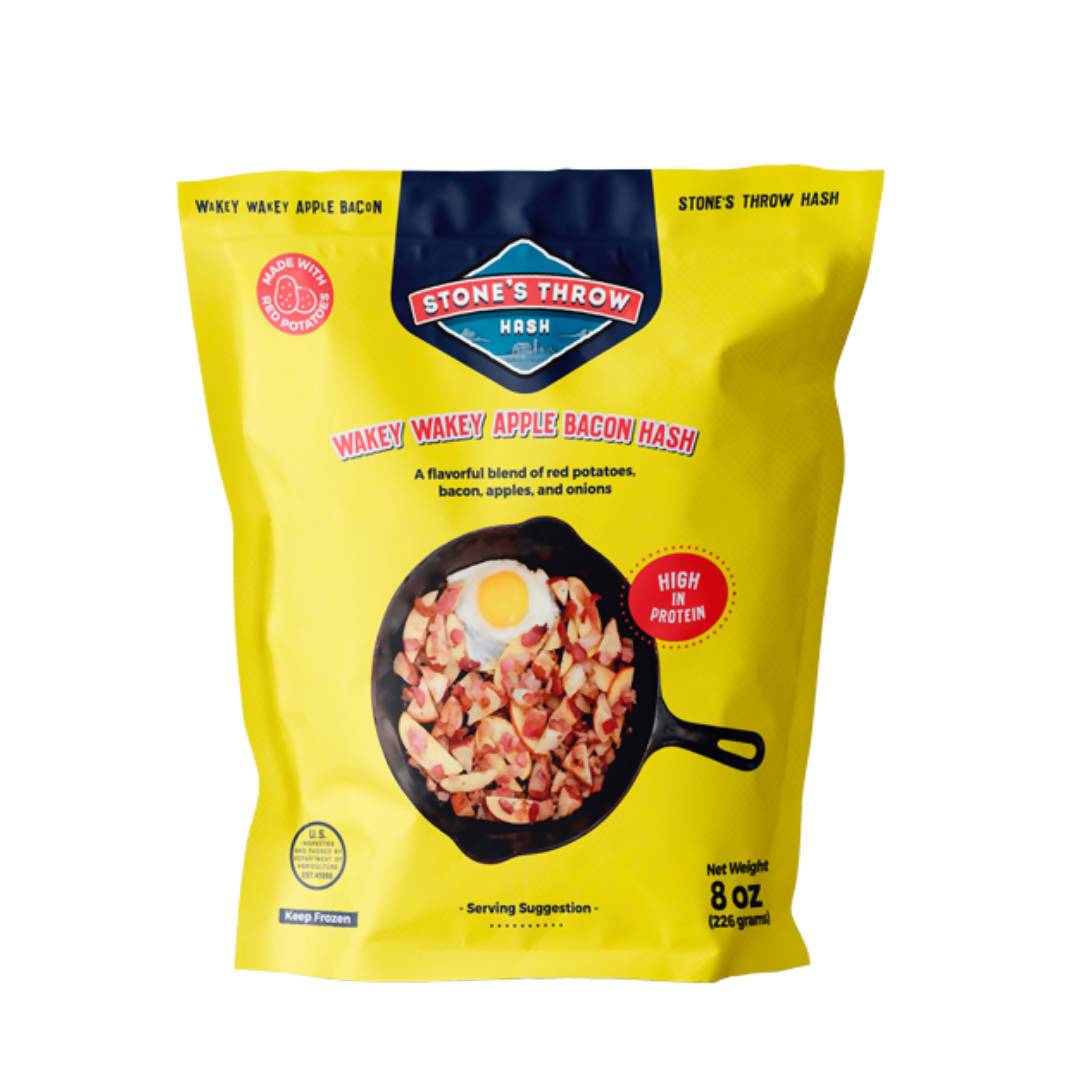 Stone’s Throw Hash Wakey Wakey Apple Bacon Hash Bags – 6 bags x 8oz