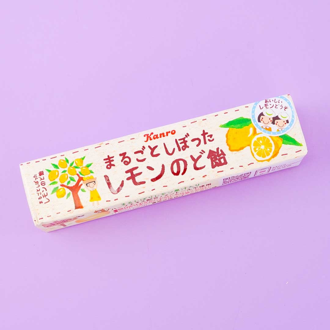 Kanro Throat Candy – Lemon