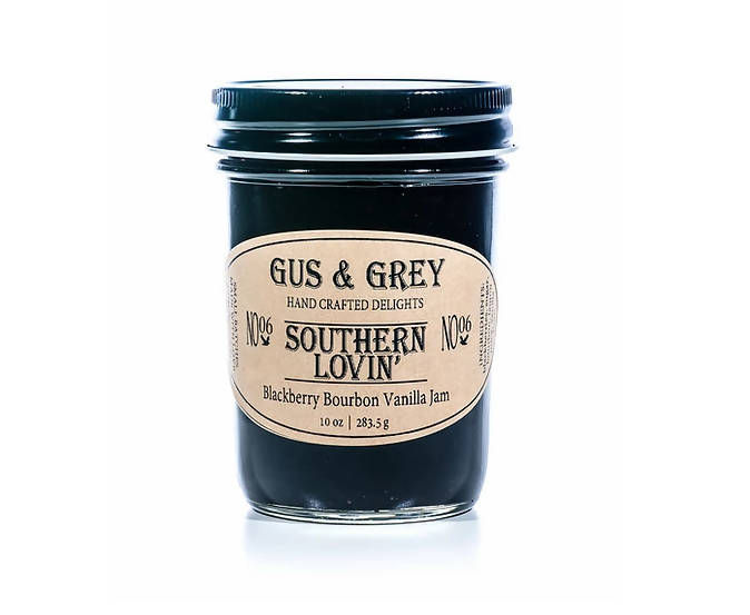Blackberry Bourbon Vanilla Jam (Southern Lovin’) Jars – 6 x 10oz