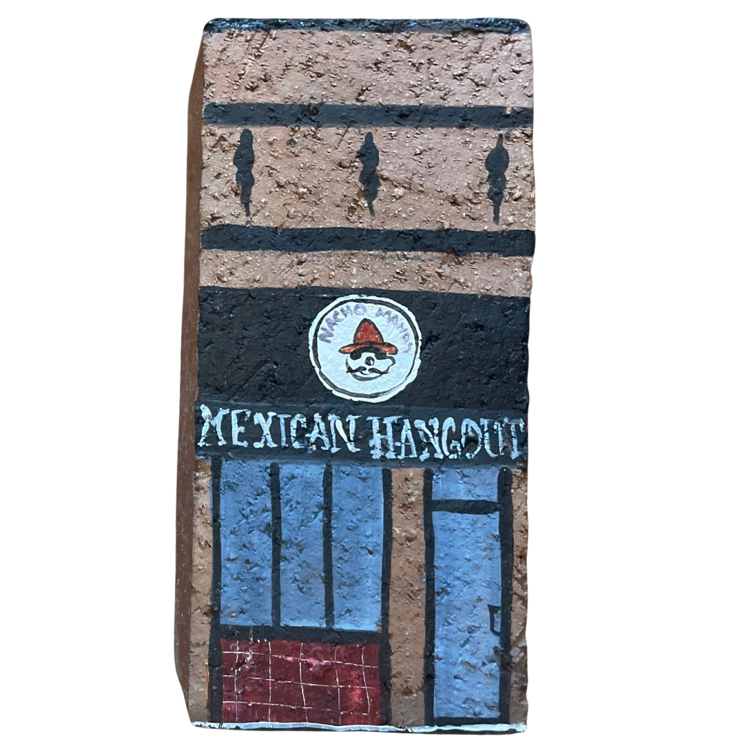 Linda Amtmann Hand Painted Brick- Nacho Mama’s