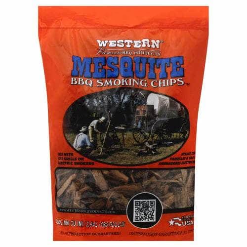 Western Wood Chip Smoking Mesquite 2.25 Lb – Pack Of 6
