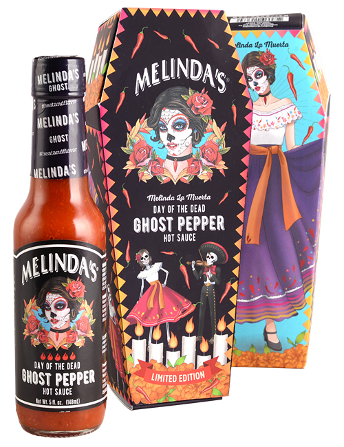Melinda’s La Muerta Limited Edition Day of the Dead Ghost Pepper Hot Sauce