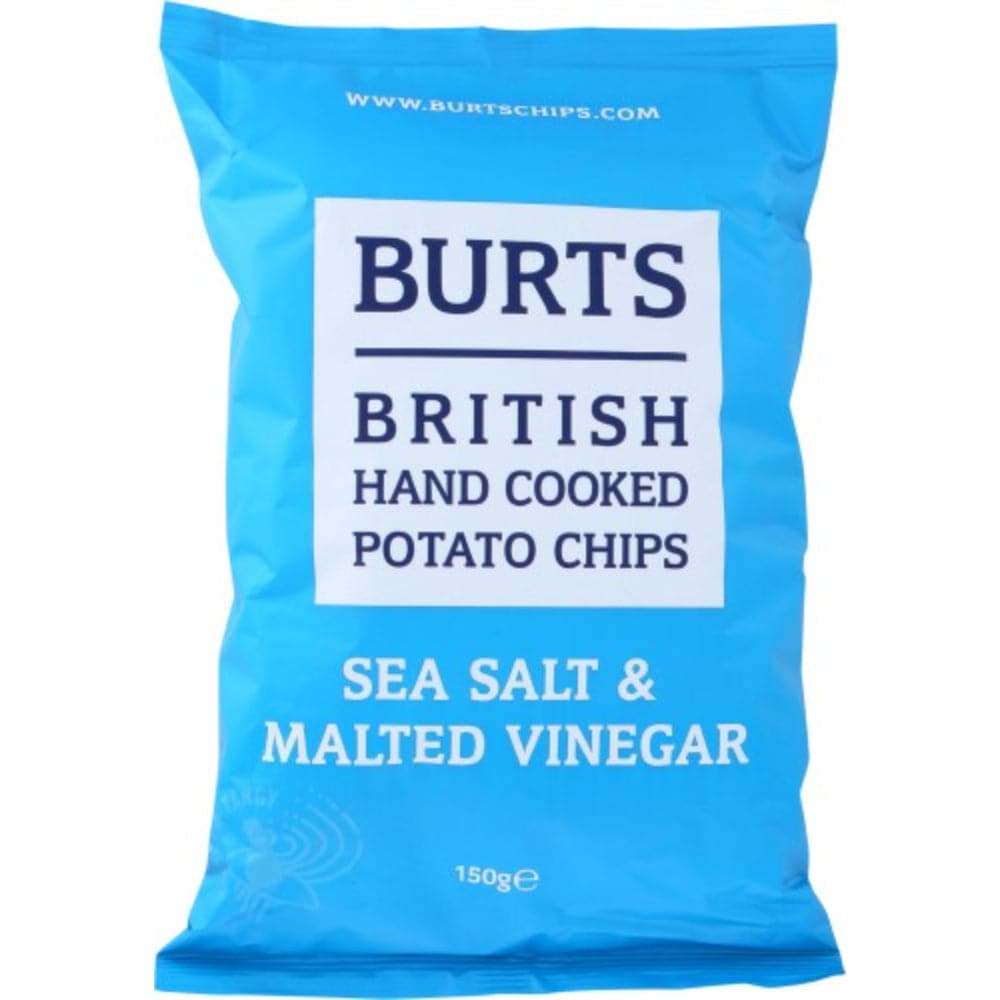 Burts – Sea Salt & Malted Vinegar Potato Chips, 150g