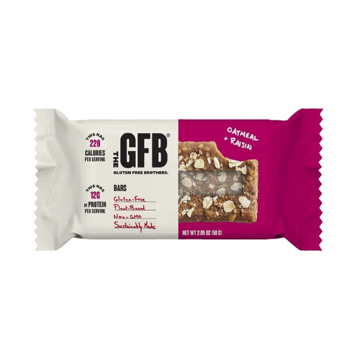 THE GFB – Bar Gf Oatmeal Raisin 2.05 Oz – Pack Of 12