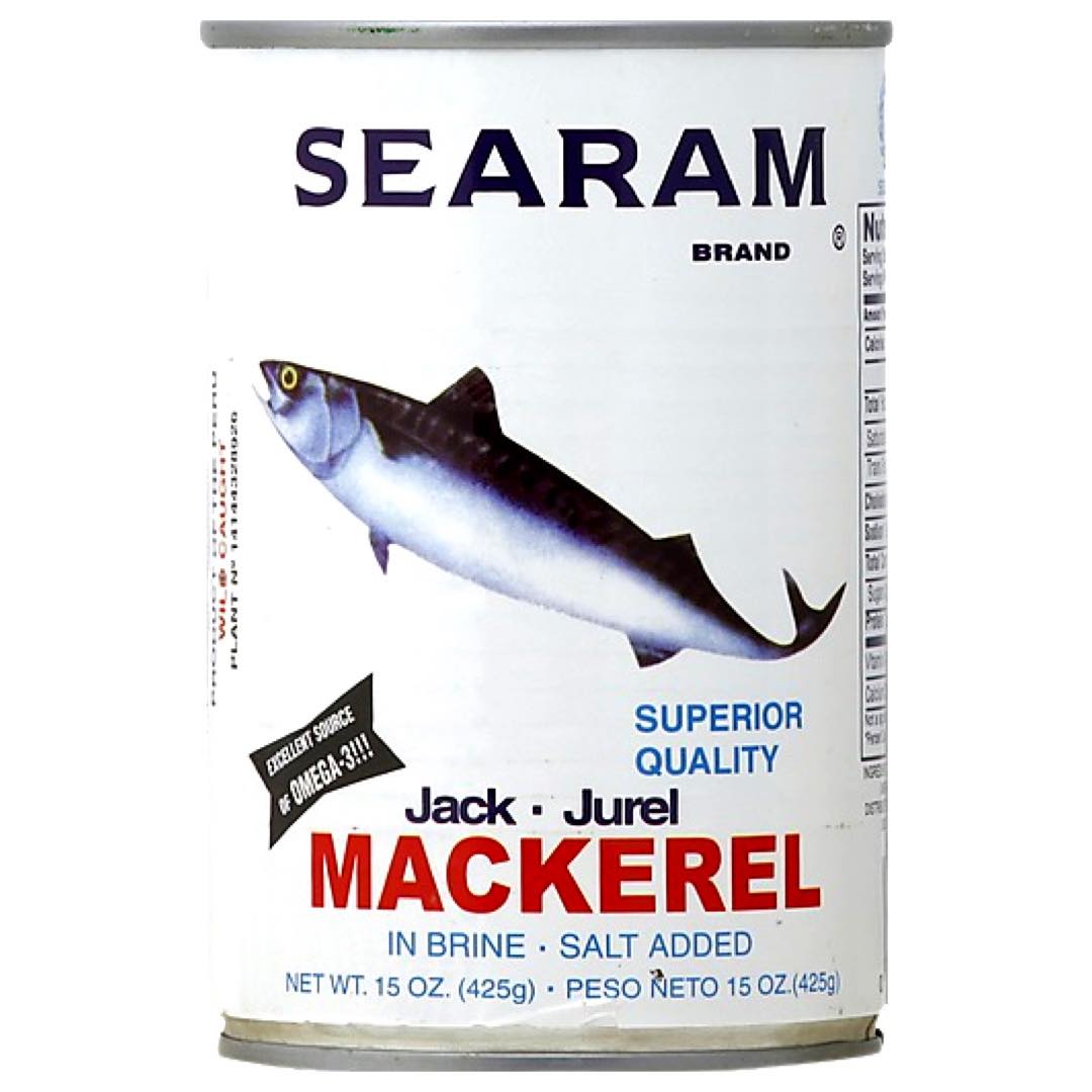 Searam – Mackerel in Brine – Salt Added – 15 OZ