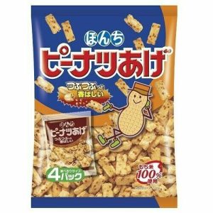 Bonchi, Peanuts Age, Mochi Rice Cracker, 84g