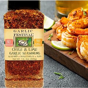 Seasoning Chili & Lime Garlic Garlic Festival Foods 1 lb 3
