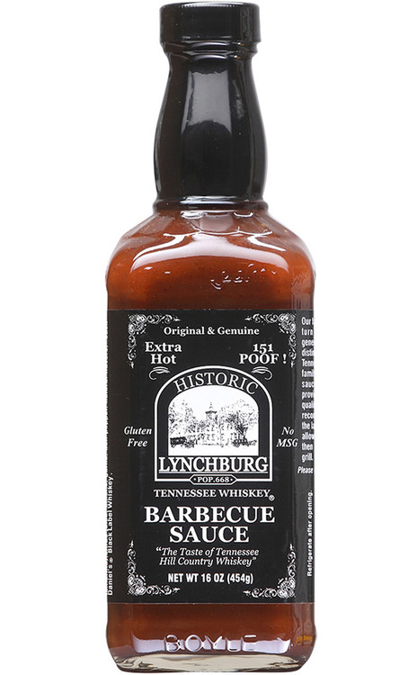 Historic Lynchburg Tennessee Whiskey Jack Daniel’s 151 Proof BBQ, 16oz.