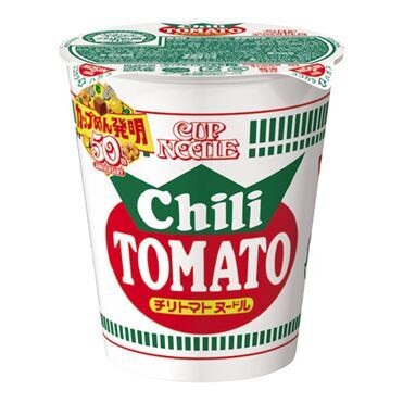 Nissin “Cup Noodle Chili Tomato flavor” Japanese Instant Ramen, 76g