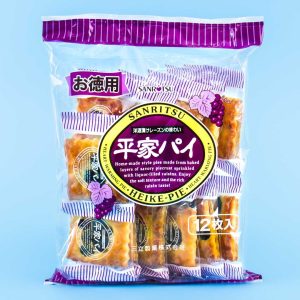 Sanritsu Heike Pie Biscuit Multi-Pack – 12 pcs