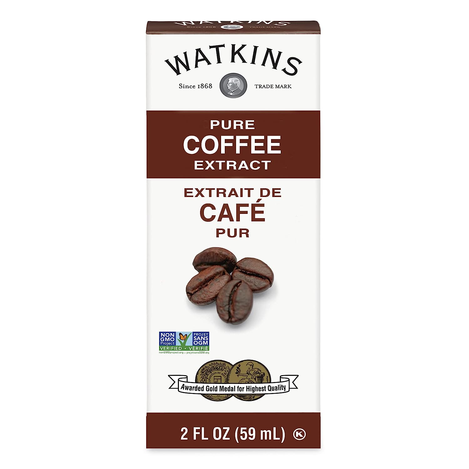 Watkins – Extract Pure Coffee, 2 Fl Oz | Pack of 6