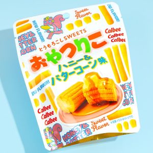 Calbee OyatsuRiko Corn Snacks – Honey & Butter