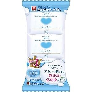 Cow Brand Milk Soap Additive-Free Soap 3 Bars Made in JAPAN – Tokyo Sakura Mall