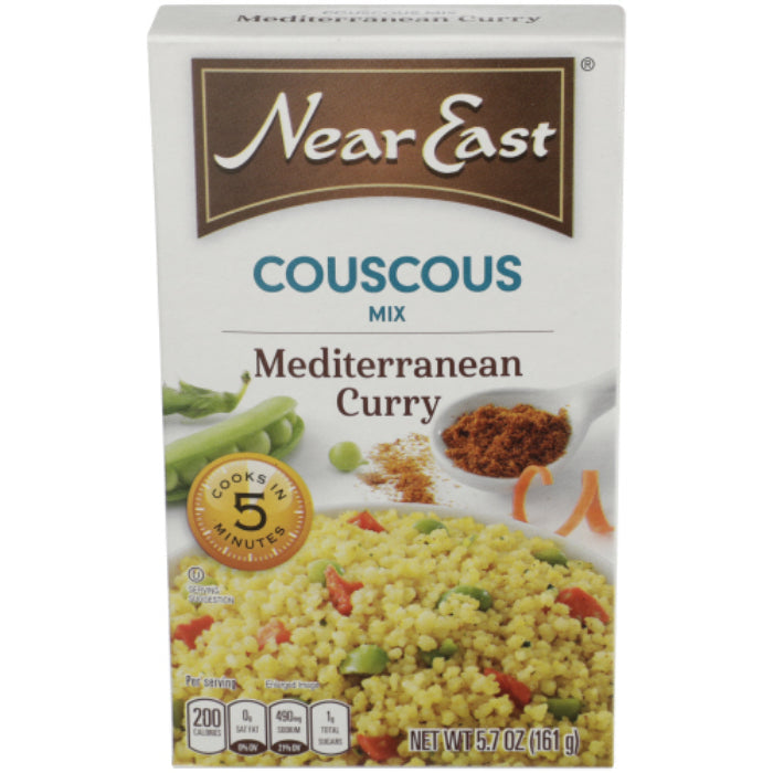 Near East – Mediterranean Curry Couscous, 5.7 oz | Pack of 12