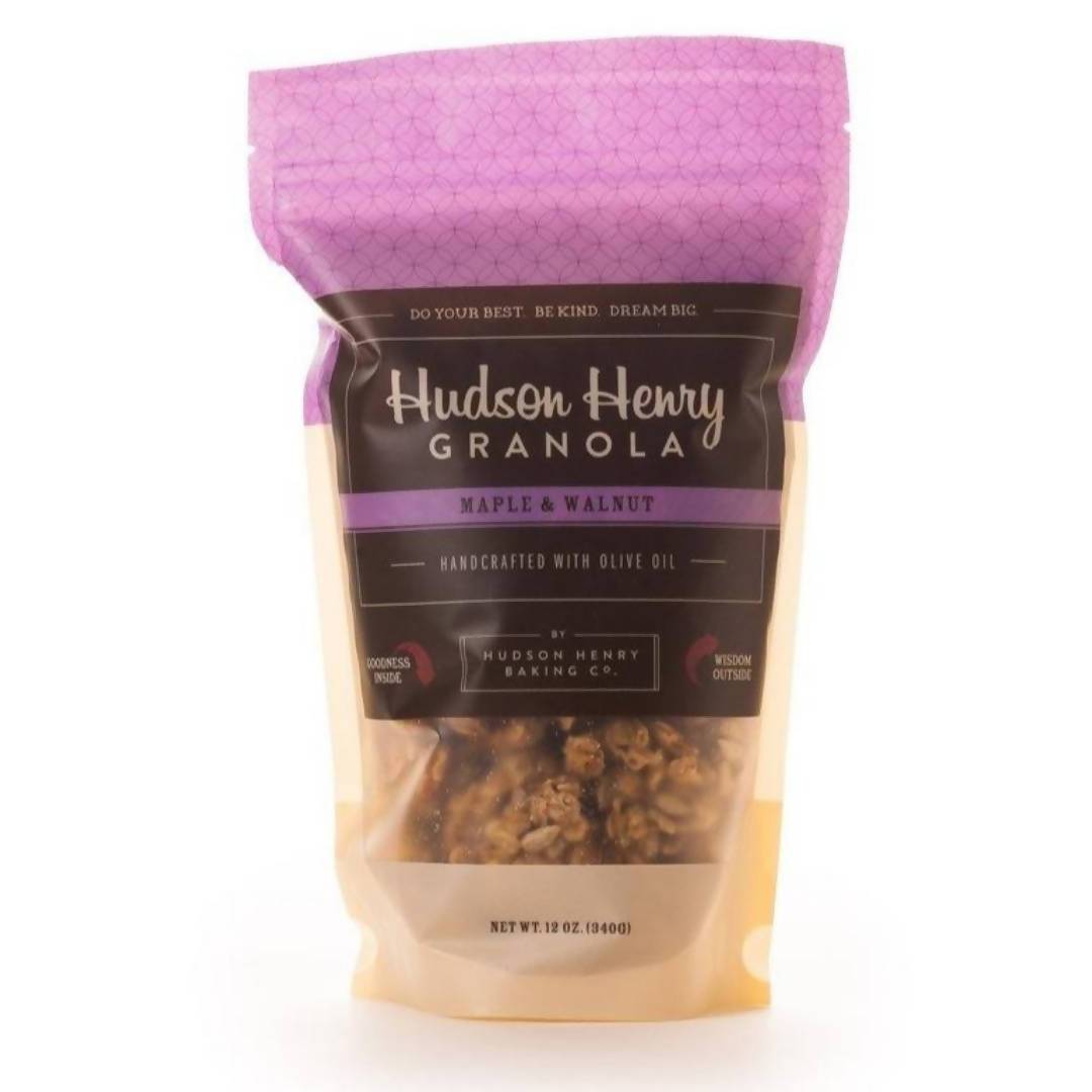 Hudson Henry Maple & Walnut Granola Bags – 6 bags x 12oz case
