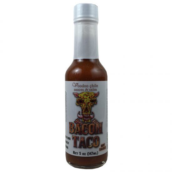 Voodoo Chile Bacon Taco Hot Sauce, 5oz.