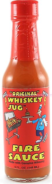 Whiskey Jug Fire Sauce, 5oz.