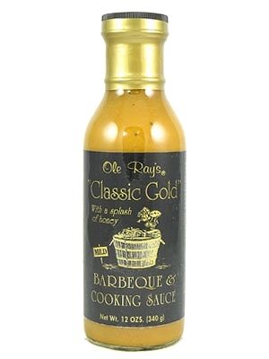 Ole Ray’s Classic Gold BBQ and Cooking Sauce, 12oz.