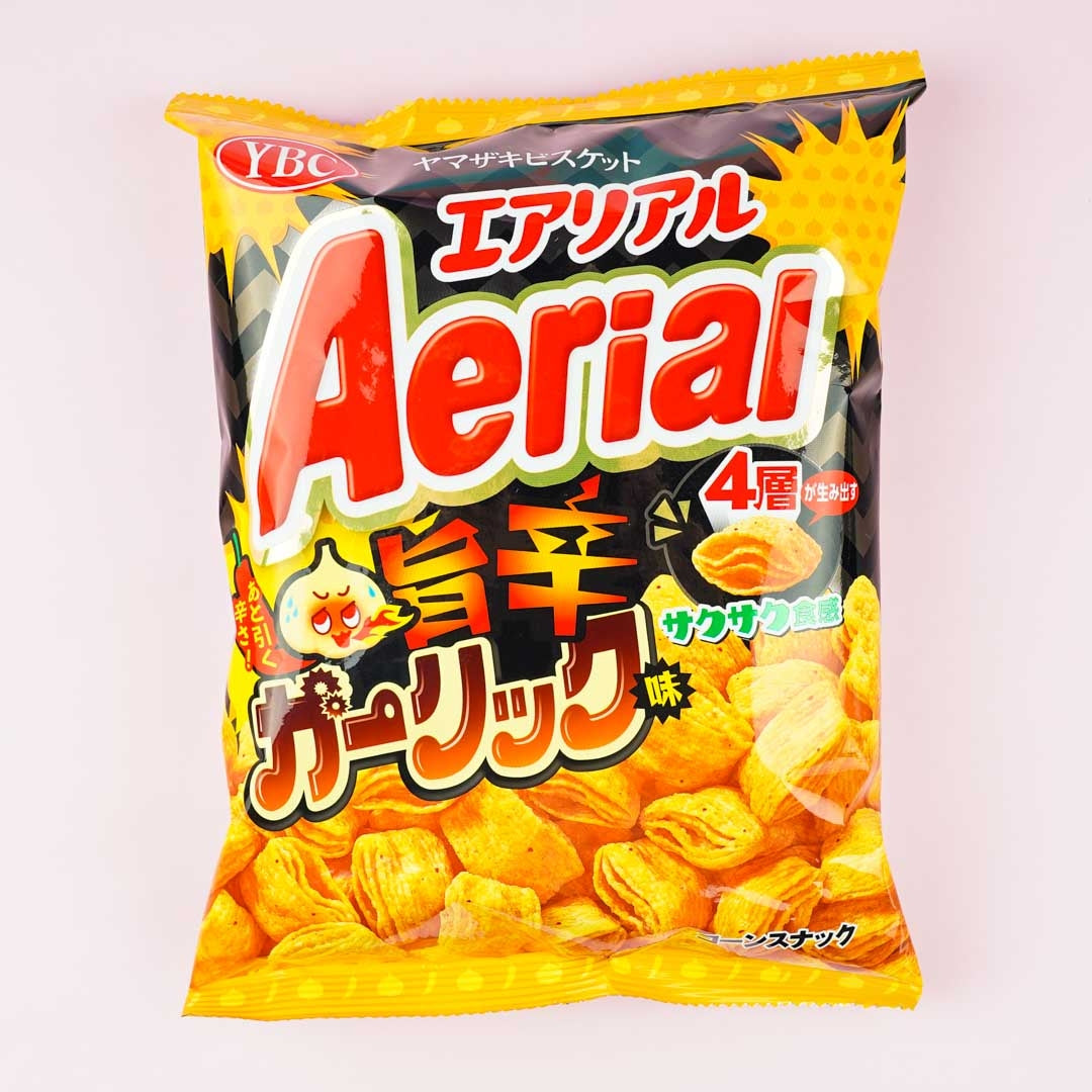 Aerial Corn Snacks – Spicy Garlic