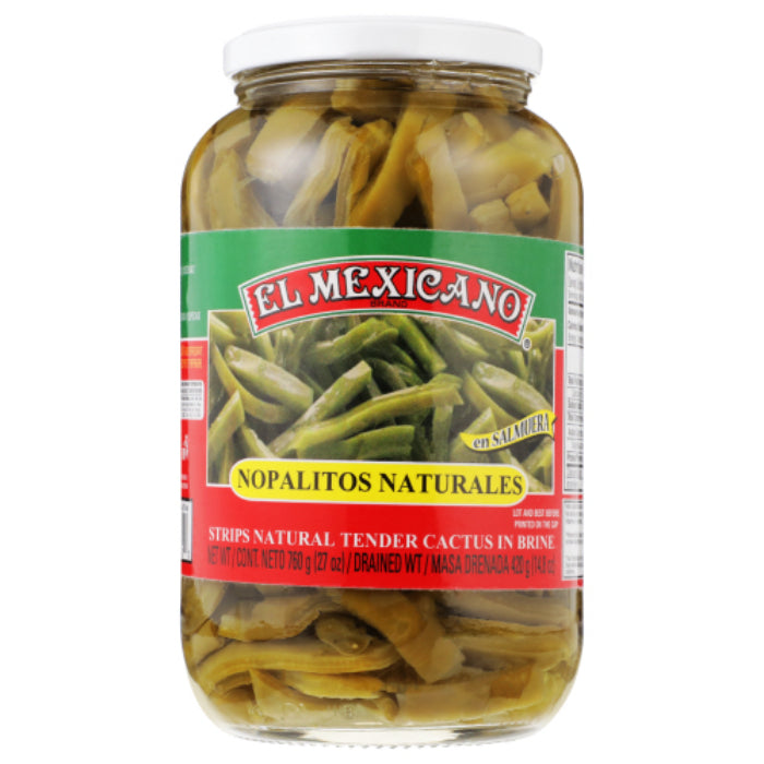 El Mexicano Salsa Cactus Natural 27 Oz – Pack of 12
