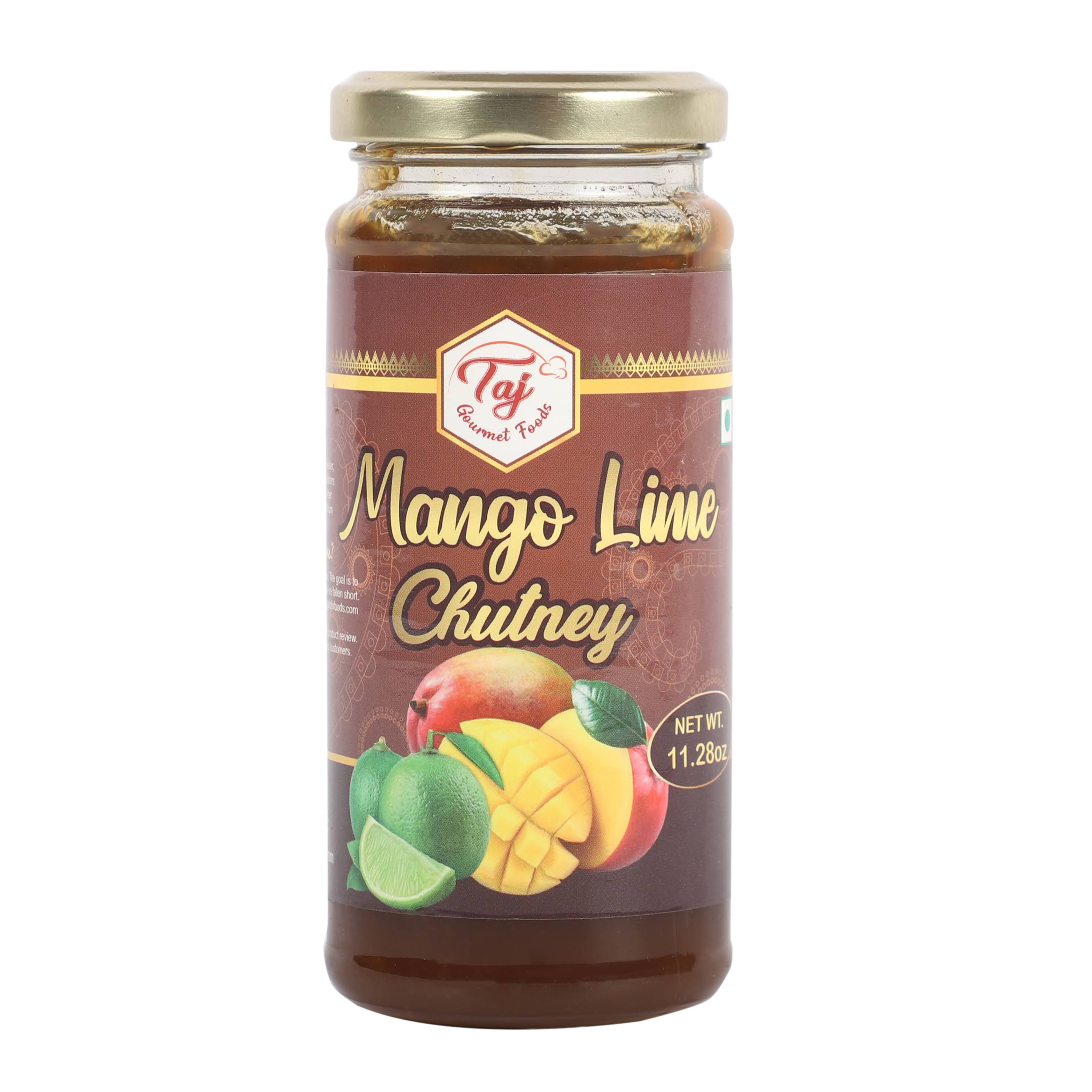 TAJ Mango Lime Chutney, 320g (11.28 Oz)