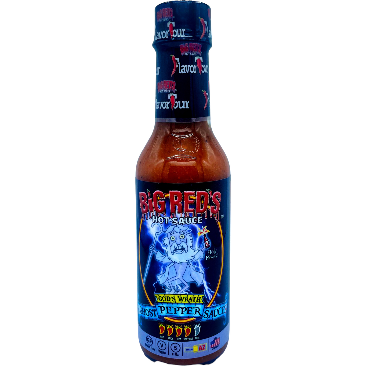 Big Red’s God’s Wrath Hot Sauce