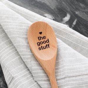The Homebody Society – The Good Stuff – Beechwood Serving Spoon