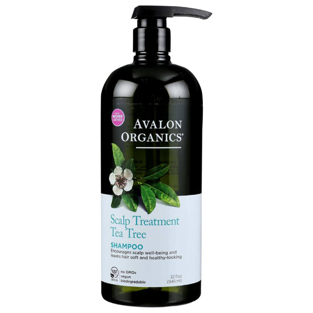 Avalon Organics – Scalp Treatment Tea Tree Shampoo, 14 oz