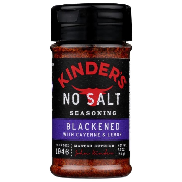 Kinder’s – Spice No Salt Cayenne Lemon, 2 Oz – Pack Of 8