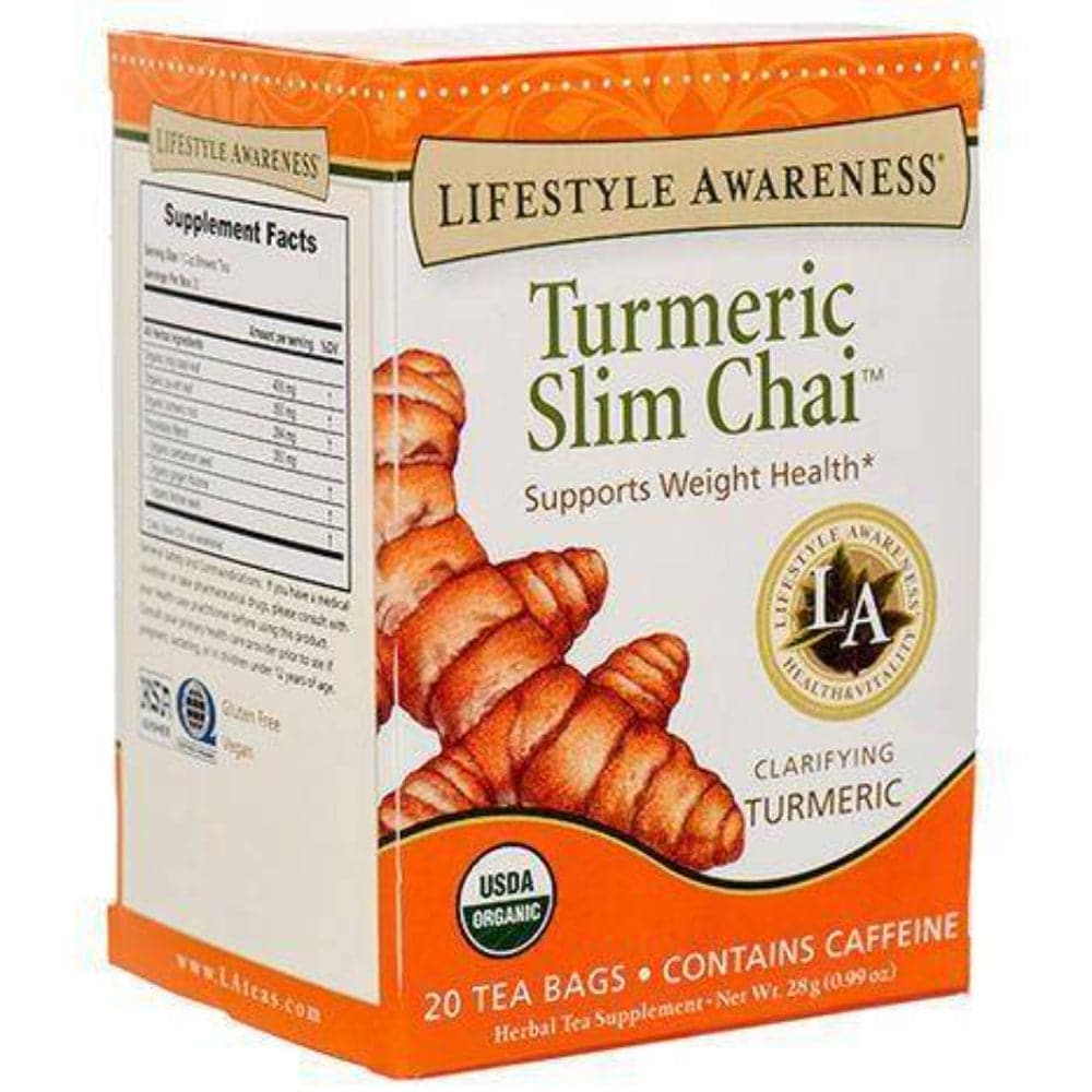 Lifestyle Awareness – Turmeric Slim Chai With Clarifying, 0.99 Oz