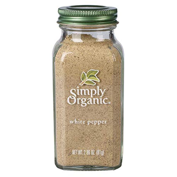 Simply Organic – Seasoning Pepper White Bottle, 2.86 Oz – Pack of 6