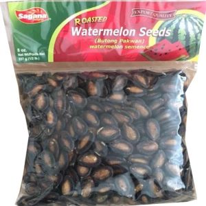 Sagana – Roasted Watermelon Seeds – Butong Pakwan – 8 OZ