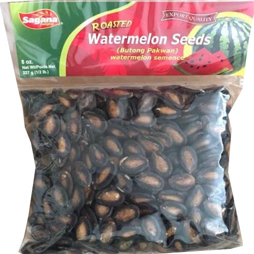 Sagana – Roasted Watermelon Seeds – Butong Pakwan – 8 OZ