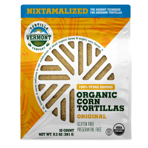 Vermont Tortilla Company 6″ Organic Heirloom Corn Tortillas – 8 bags x 10 tortillas