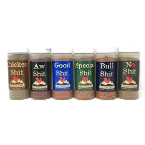 BCR Shit Seasoning Set of 6 Bottles SAVE 10%