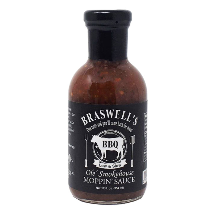 Braswell – BBQ Sauce Smokehouse, 13.5 oz – Pack of 6