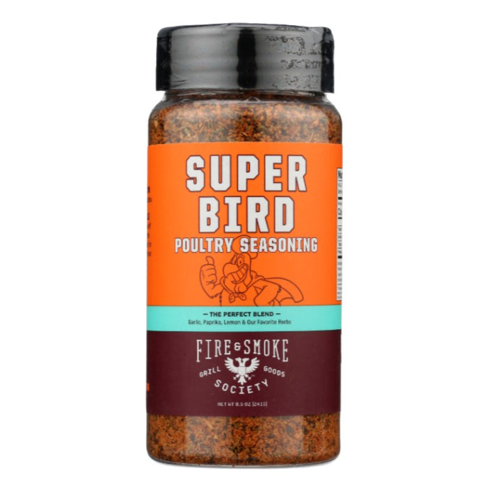 FIRE AND SMOKE RUB SPICE SUPER BIRD 10 OZ – Pack of 6