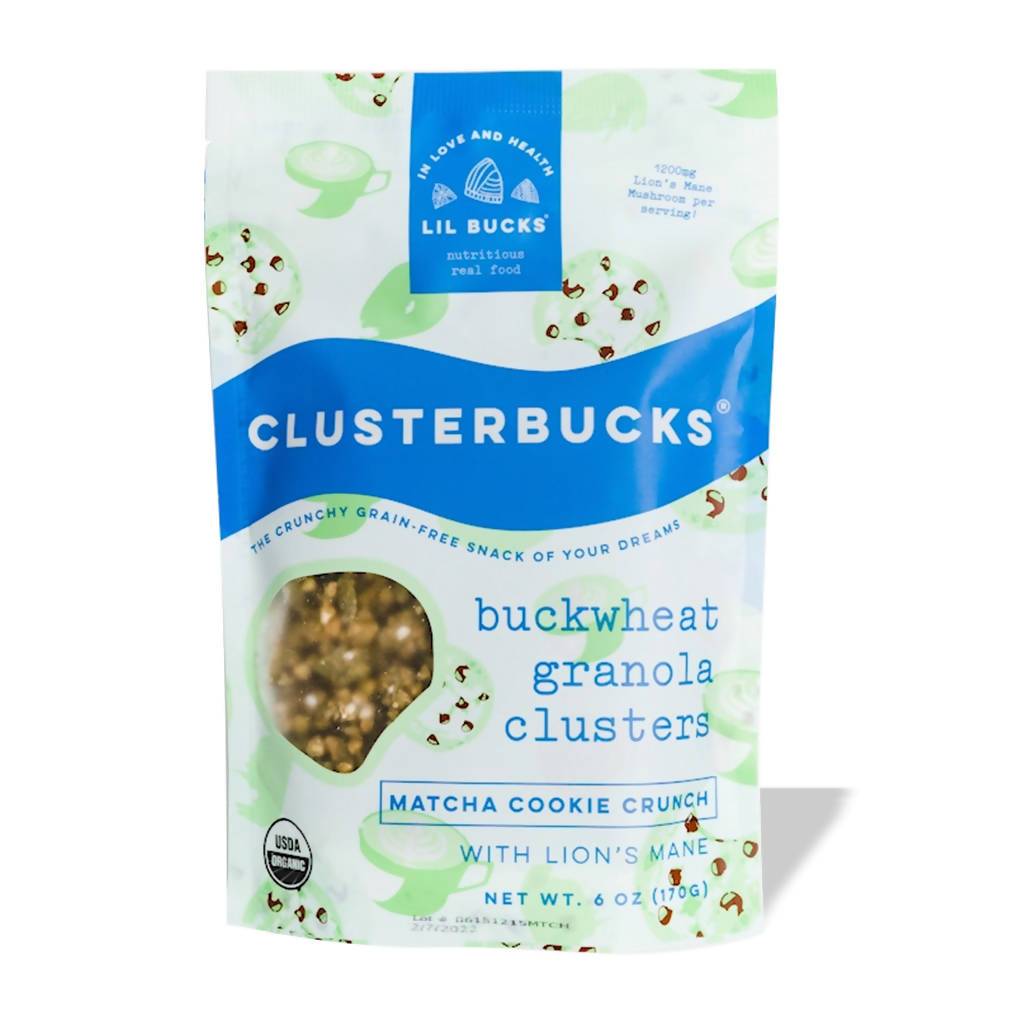 Lil Bucks Matcha LNS Mne Clusterbuck, 6 oz | Pack of 6