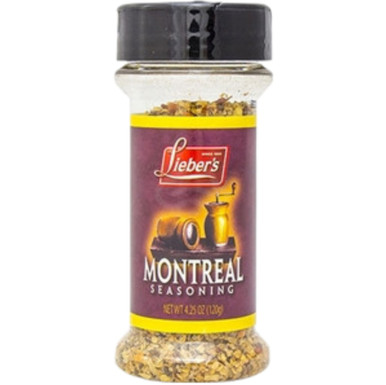 Lieber’s Montreal Seasoning, All-Purpose Spice Blend, Kosher for Passover, .25 oz