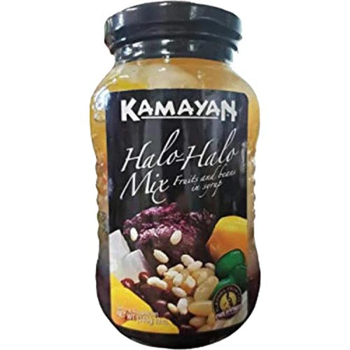 Kamayan – Halo Halo Mix – Fruits and Beans in Syrup – 12 OZ