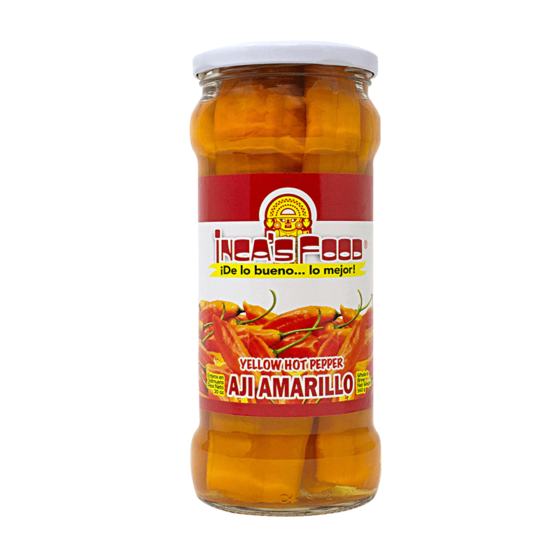 INCA’S FOOD Yellow Hot Pepper Aji Amarillo Whole