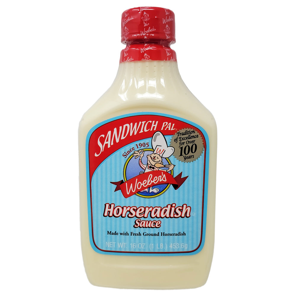 Woeber’s Sandwich Pal Horseradish Sauce- 16oz.
