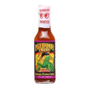 Hot Sauce Iguana Red 5 oz Heat 4