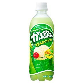 Pokka Sapporo “Gabunomi, Melon Cream Soda Flavor” 500ml