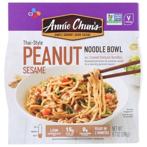 Annie Chun’s – Peanut Sesame Noodle Bowl, 8.7oz