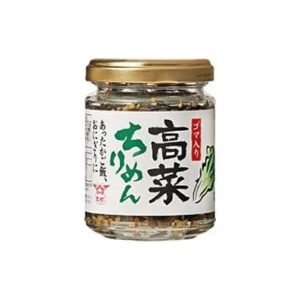 Shuetsu, Takana Chirimen, Takana Mustard Leaf Vegetable and Chirimen Baby Sardine, 80g in Jar