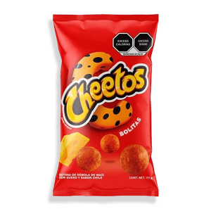 Cheetos Bolitas 110g – Mexico (Case of 12)