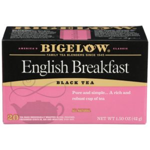 Bigelow – English Breakfast Tea, 20 Bags, 1.18 oz | Pack of 6